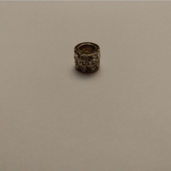Sterling silver crystal charm - Picture 4 of 4
